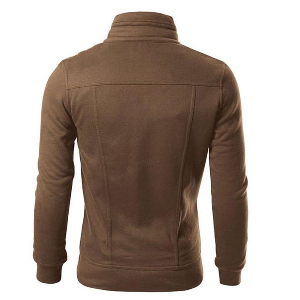 1 Pcs Men’s Fleece Plain Jacket-Mexican Style-Black